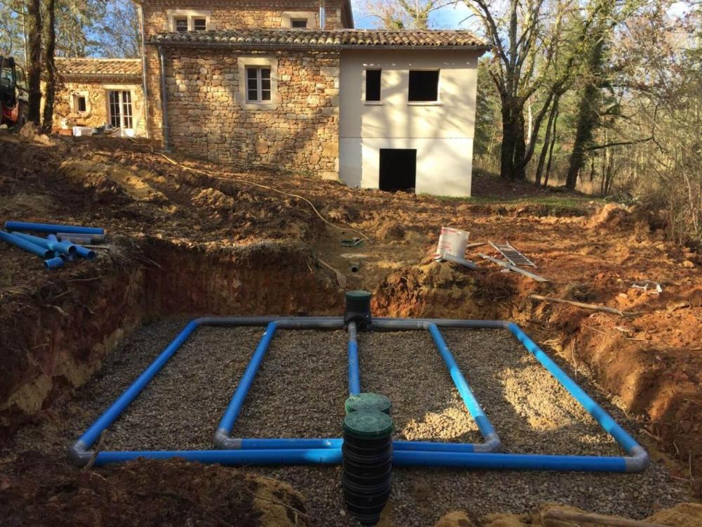 Installation de tout type de systèmes d’assainissement